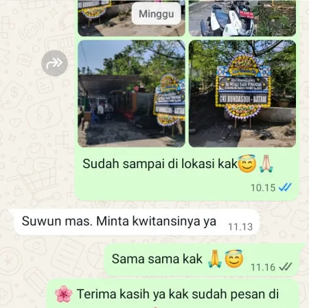 Pengiriman Papan Bunga Duka Hegarmanah Cidolog