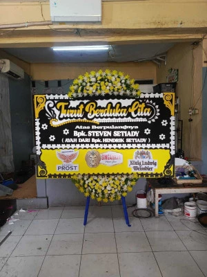 Papan Bunga di Hegarmanah Cidolog